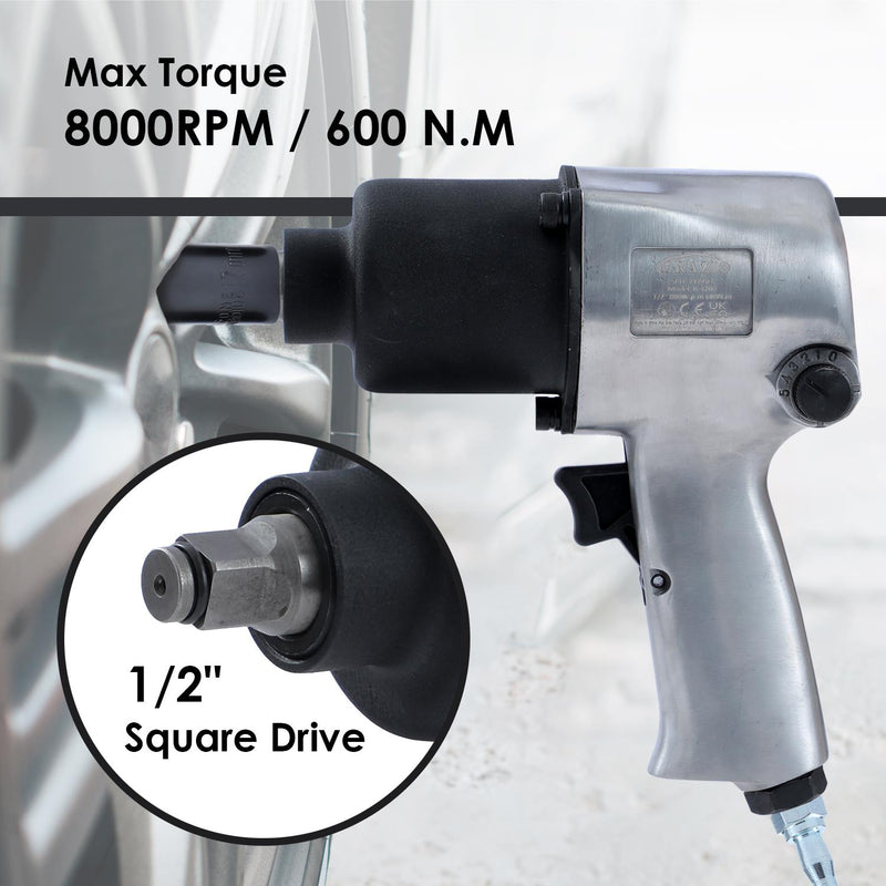 Budget Impact Wrench 1/2" Twin Hammer