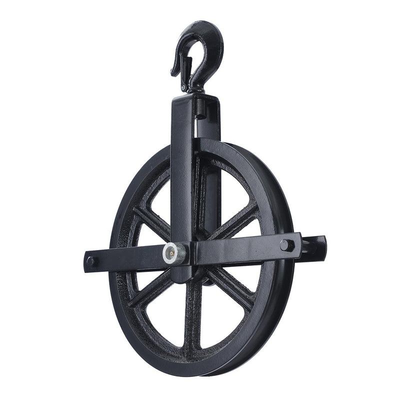 Hand Wheel Rope Pulley 300mm 12" with Bearings