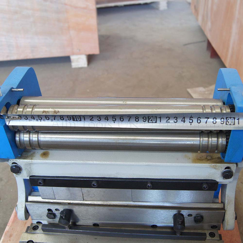 Manual Sheet Metal Shear Brake Roller Bending Machine 305mm 3-In-1 freeshipping - Aimtools