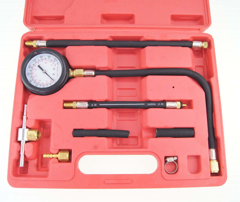 Fuel Injection Pump Pressure Gauge Tester Kit freeshipping - Aimtools