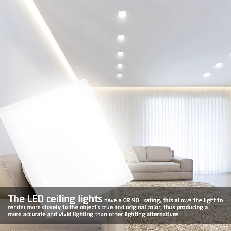 White LED Panel Light Square freeshipping - Aimtools