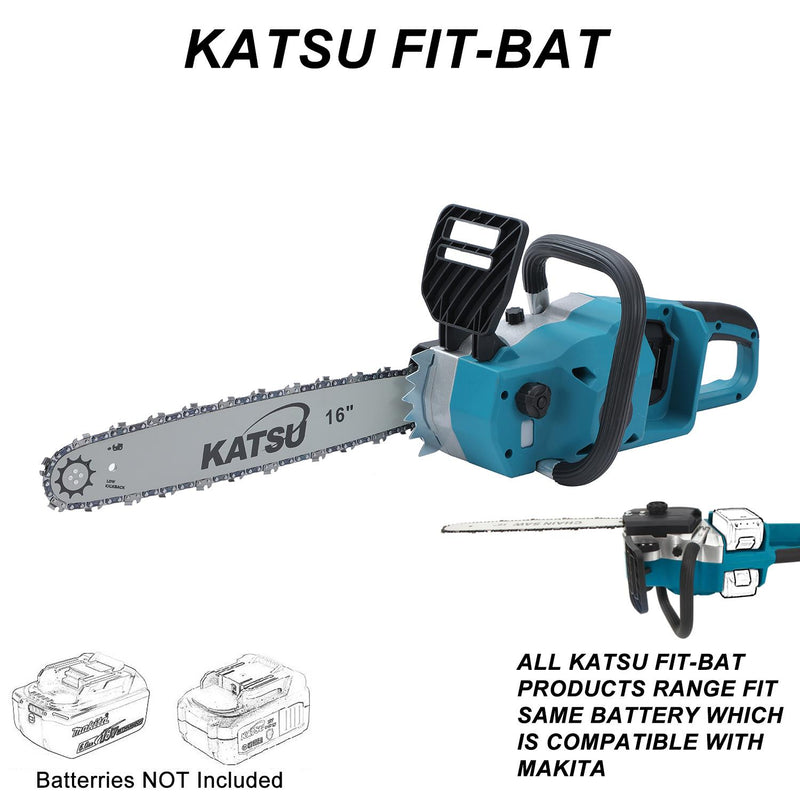 FIT-BAT Cordless Chainsaw Twin Battery 16" No Battery