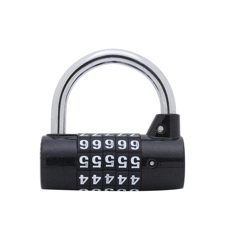 KATSU  Digital Pad Lock Professional 5 Digits Black