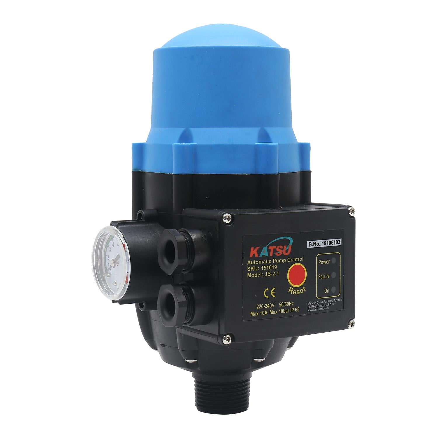 Water Pump Pressure Control Switch