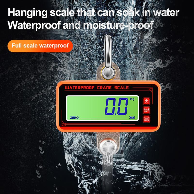 Water Proof Digital Hanging Scale 1000KG 100G OCS-P3 LCD