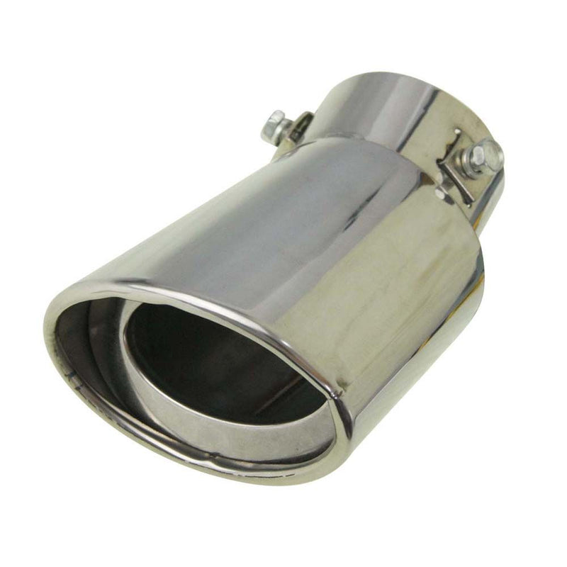 Stainless Steel Exhaust Muffler Tip Pipe Tail J7 Size:16x8.7mm
