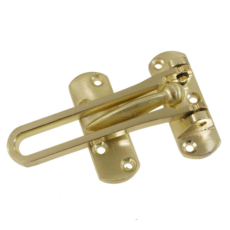 Door Safety Chain Lock Stainless Steel [Color:Gold]