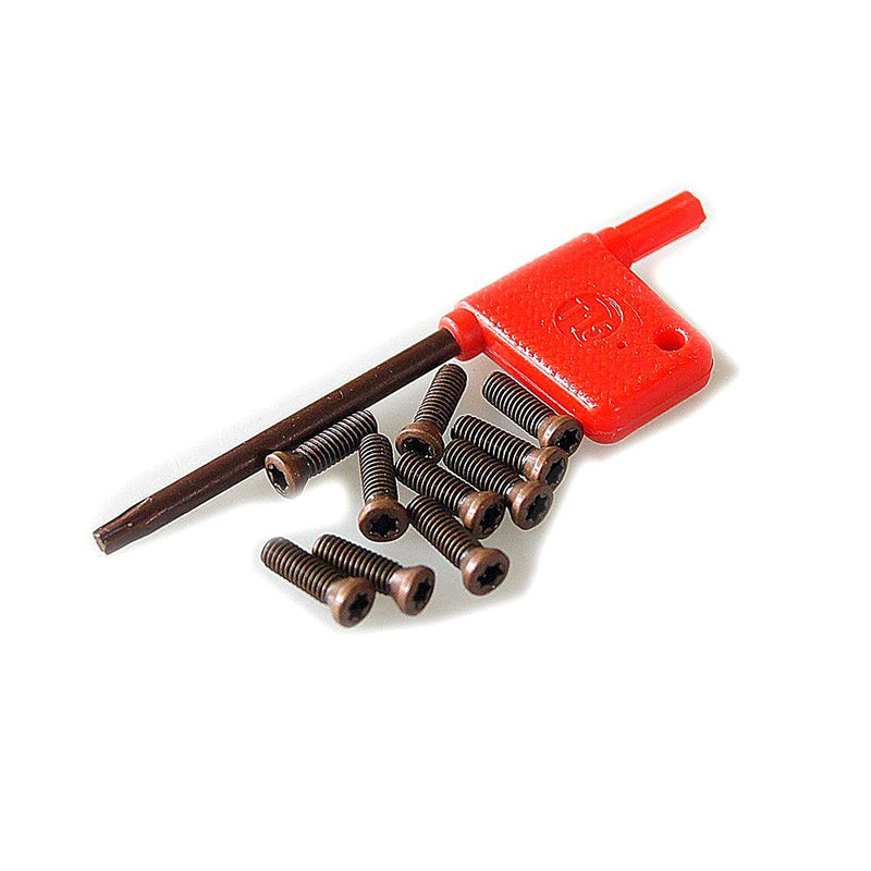 Indexable Inserts Torx Screws With Wrench 2.5x8mm 10 PCs