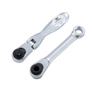Short Ratchet Handle Set 2PCs 1/4"