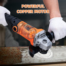TOPWAY Corded Angle Grinder 115mm 125mm 750W  Cutting Grinding Polishing