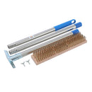 TOPWAY Garden Floor Wire Brush 30cm
