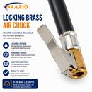 ORAZIO Digital Tyre Inflator Pressure Gauge LCD 230 PSI Air Compressor 230801