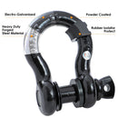 Tow Shackle 3/4 Inch With Rubber Sleeve 2PCs/pack