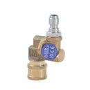 Pressure Washer Pivoting Coupler with 5 Nozzle Tips, 90 Degree Rotation