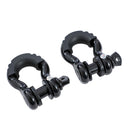 Tow Shackle 3/4 Inch With Rubber Sleeve 2PCs/pack