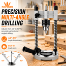 Multi-Angle Electric Drill Guide Holder Stand