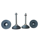 Stainless Steel with Adjustable Feet Size:80x12x100mm 4PCs