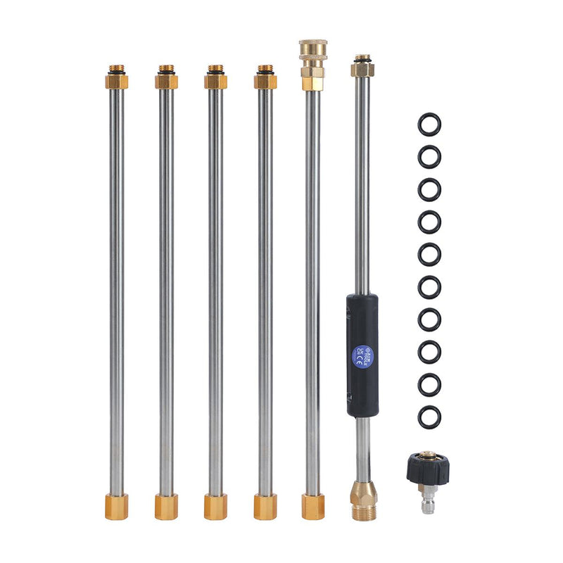 Pressure Washer Extension Wands, 15 Inch, 1/4" Quick Connect