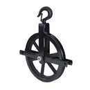 KATSU Hand Wheel Rope Pulley 250mm 10Inch with bearings