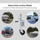 Caravan Trailer Jockey Wheel 400KG Swing Up