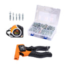 Plasterboard Anchors Pliers Measuring Tape Kit