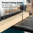 KATSU 200mm Bandsaw 350W – Tiltable Table | 80mm Depth