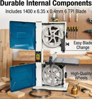 KATSU 200mm Bandsaw 350W – Tiltable Table | 80mm Depth