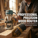 Electric Wood Hand Trimmer Laminator 710W | 1/4" & 3/8" Collets