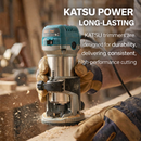 Electric Wood Hand Trimmer Laminator 710W | 1/4" & 3/8" Collets