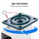 Levelling Castors Grey & Black 4PCs