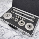 TOPWAY Core Drill Bit Set 30–100mm – TCT Masonry Cutter | 9 Piece SDS Plus