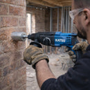 TOPWAY Core Drill Bit Set 30–100mm – TCT Masonry Cutter | 9 Piece SDS Plus