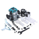 KATSU Tools FIT-BAT 18V Brushless Router 1/4 6mm 8mm Collet Plunge 102755A