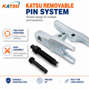 KATSU Tools Ball Joint Separator Splitter Puller Removal Tool 450711B