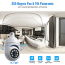 New Flash Wifi 2MP E27 Socket Security Camera Indoor