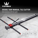 Tile Cutter Twin Rail Aluminium Base 1200mm