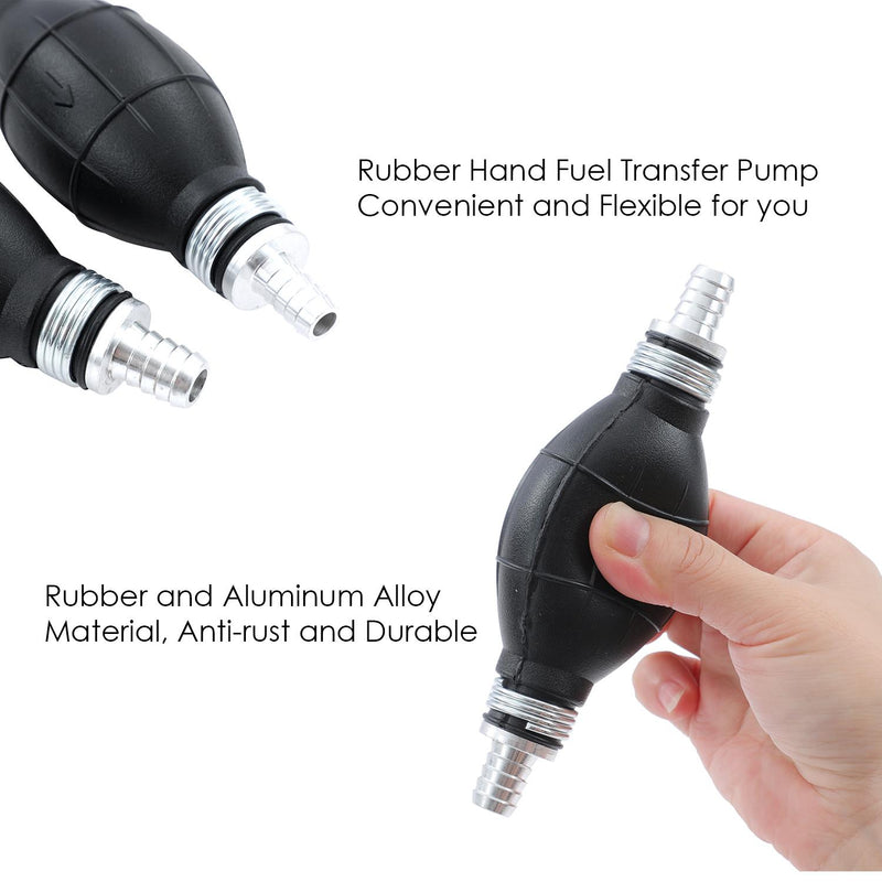 Rubber Hand Pump 2PCs 10/12mm