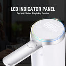 Water Bottle Pump 1200mAh USB Charging Foldable and Mute - White