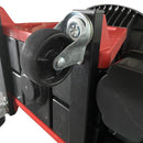 Garage Working Stool W Wheels Plastic Blue TC0617