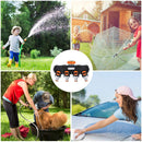Garden Water Tap Divider With Auto connector 4 Exits