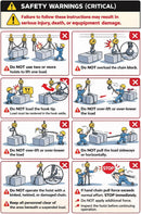KATSU Chain Block Hoist 2 Ton | 2.5m Lift | Alloy Steel