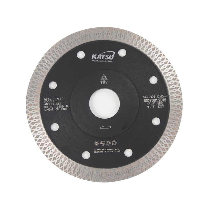 Dimond Disc Turbo 115mm 10mm Segment With Flange