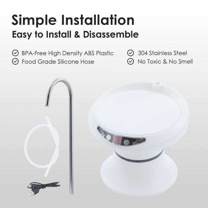 Water Bottle Pump Cup Holding Table