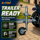 220lb Heavy-Duty Jockey Wheel Clamp for Trailer