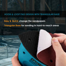 Budget Electric Detail Sander with 10 Sanding Papers