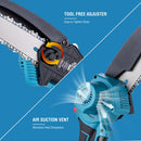 FIT-BAT Chainsaw with Oil Pump Extra Chain 6" With Battery 3.0Ah