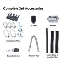 Diesel Parking Heater Digital Display blue 4 Holes AC/DC