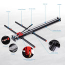 Tile Cutter Twin Rail Aluminium Base 1200mm