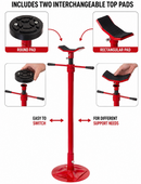 KATSU Tools Under Hoist Stand 0.5 Ton 1000lbs Car Exhaust Support Lift 161235