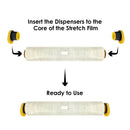 Shrink Wrap Handle With Brake - 4PCs